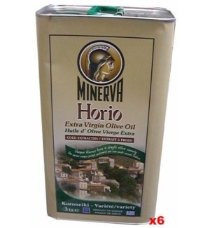 HORIO Extra Virgin Olive Oil 6/3 ltr tins